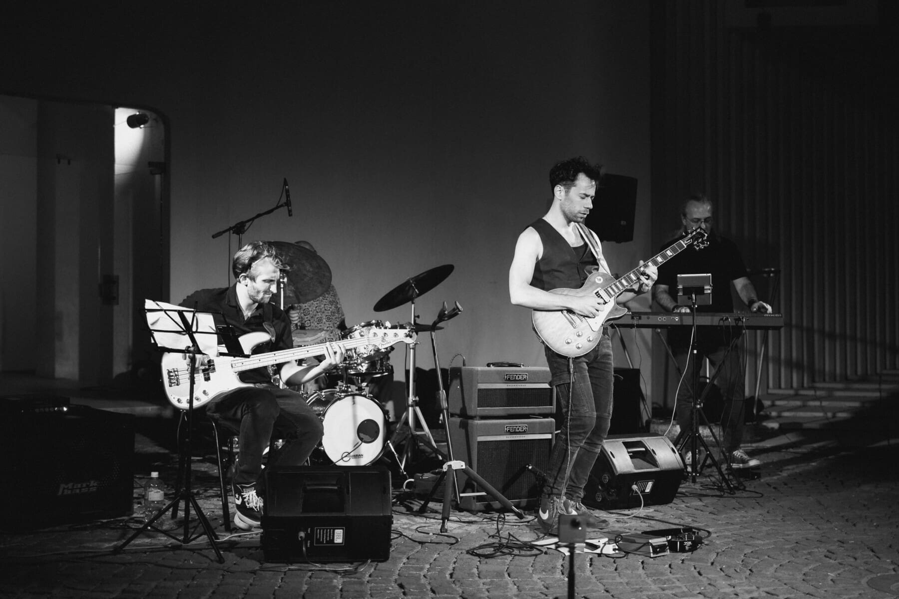 Live band performing at a Melbourne bar in the inner north
